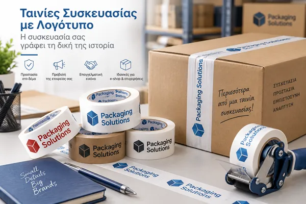 Ταινίες Συσκευασίας με Λογότυπο – Τιμές &amp; Επιλογές