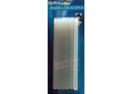 Ράβδοι σιλικόνης - Θερμόκολλα - 1x18cm - 6pcs 